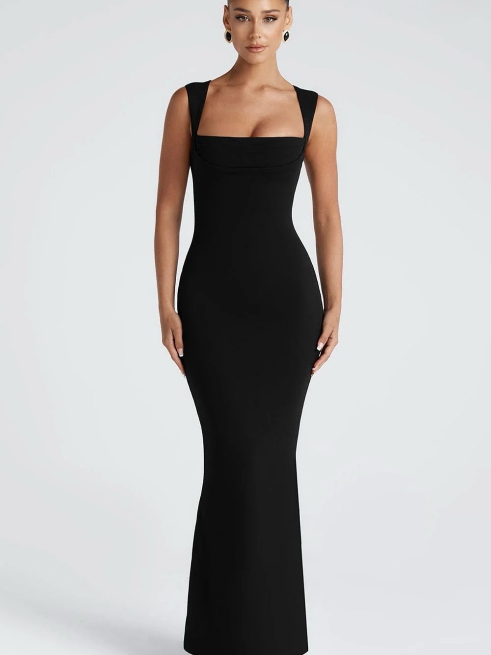Babyboo Helena Maxi Black Sleeveless Evening Dress. Size XL - Picture 1 of 7